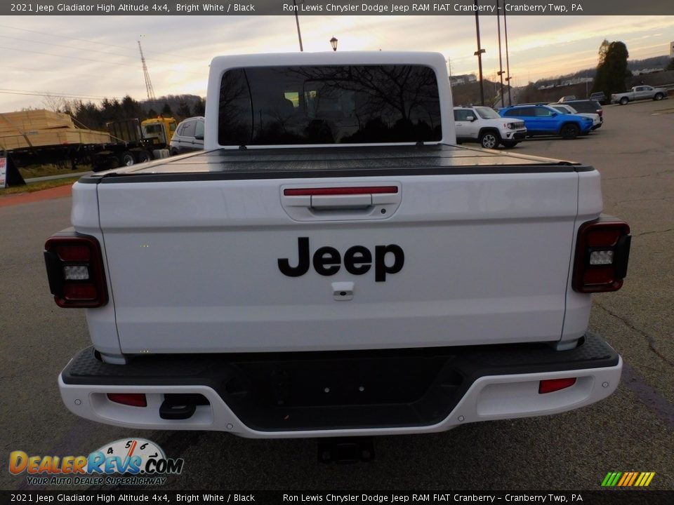 2021 Jeep Gladiator High Altitude 4x4 Bright White / Black Photo #6