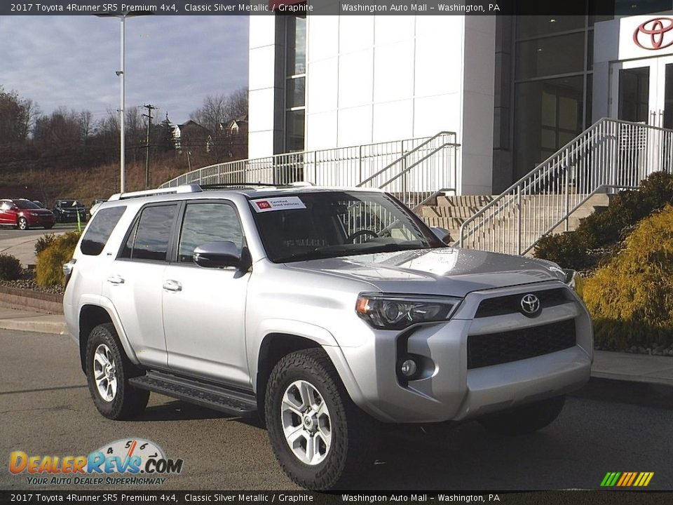 2017 Toyota 4Runner SR5 Premium 4x4 Classic Silver Metallic / Graphite Photo #1