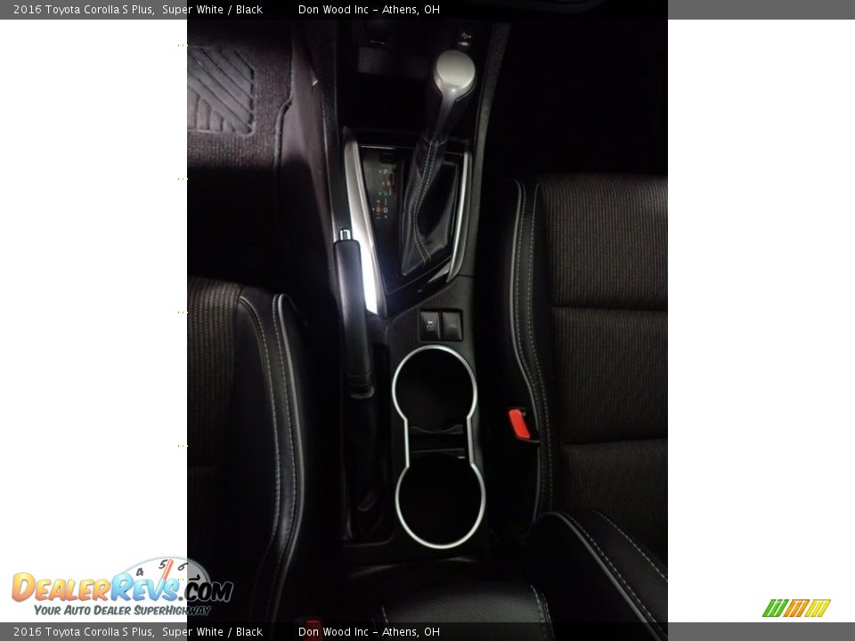 2016 Toyota Corolla S Plus Super White / Black Photo #32