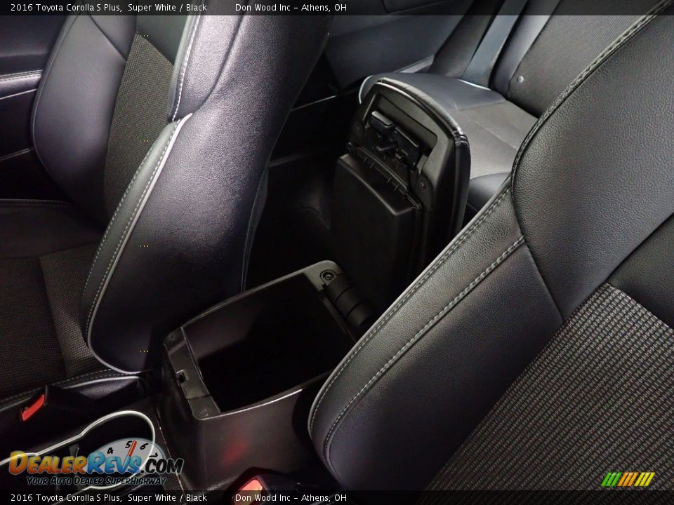 2016 Toyota Corolla S Plus Super White / Black Photo #33