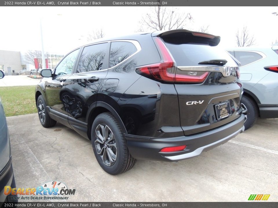 2022 Honda CR-V EX-L AWD Crystal Black Pearl / Black Photo #5