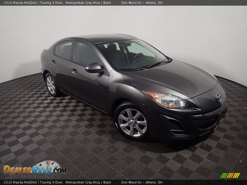 2010 Mazda MAZDA3 i Touring 4 Door Metropolitan Gray Mica / Black Photo #2