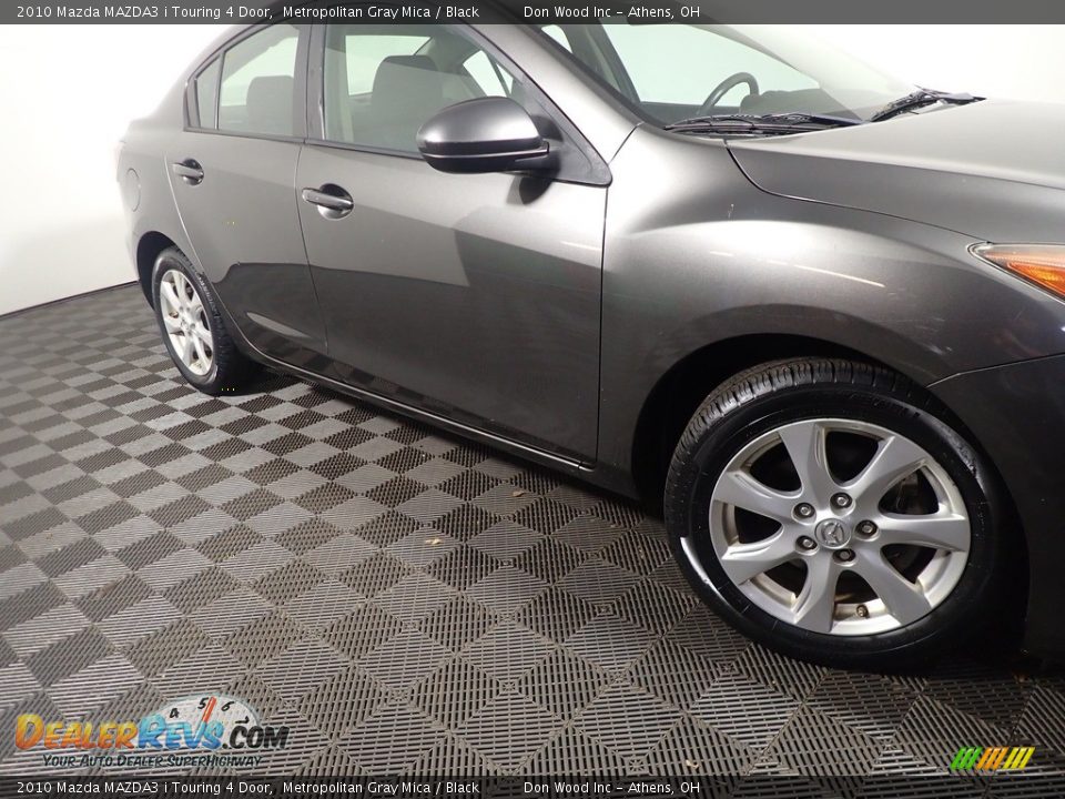 2010 Mazda MAZDA3 i Touring 4 Door Metropolitan Gray Mica / Black Photo #3