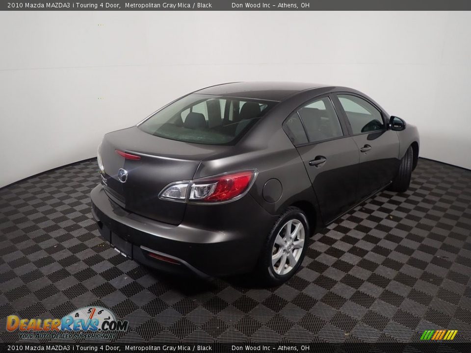 2010 Mazda MAZDA3 i Touring 4 Door Metropolitan Gray Mica / Black Photo #13