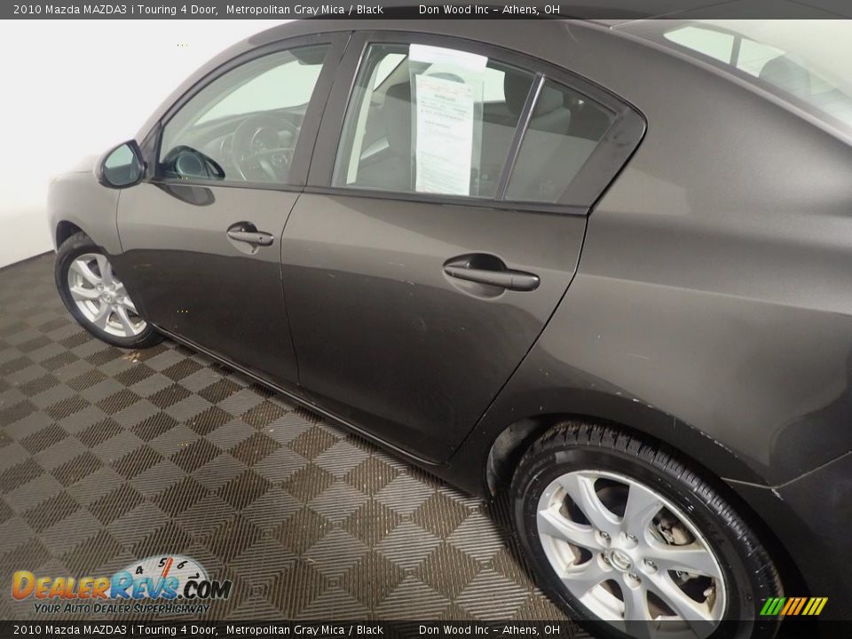 2010 Mazda MAZDA3 i Touring 4 Door Metropolitan Gray Mica / Black Photo #14