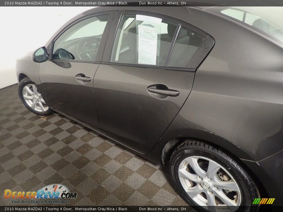 2010 Mazda MAZDA3 i Touring 4 Door Metropolitan Gray Mica / Black Photo #14