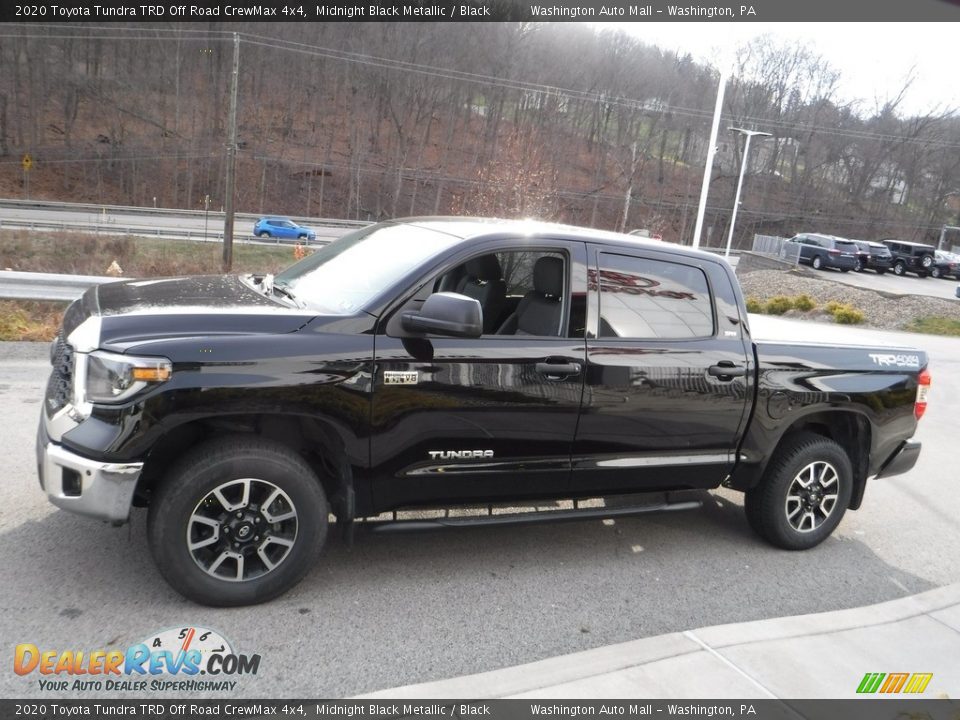 2020 Toyota Tundra TRD Off Road CrewMax 4x4 Midnight Black Metallic / Black Photo #14