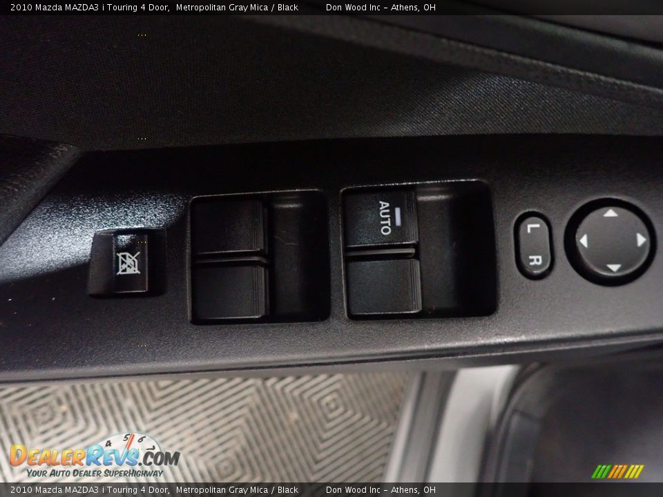 2010 Mazda MAZDA3 i Touring 4 Door Metropolitan Gray Mica / Black Photo #17