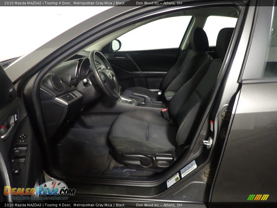 2010 Mazda MAZDA3 i Touring 4 Door Metropolitan Gray Mica / Black Photo #18