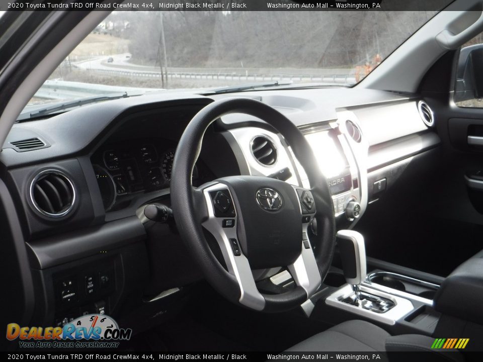 2020 Toyota Tundra TRD Off Road CrewMax 4x4 Midnight Black Metallic / Black Photo #20