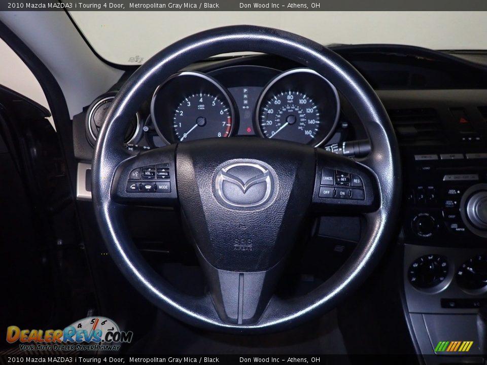 2010 Mazda MAZDA3 i Touring 4 Door Metropolitan Gray Mica / Black Photo #23