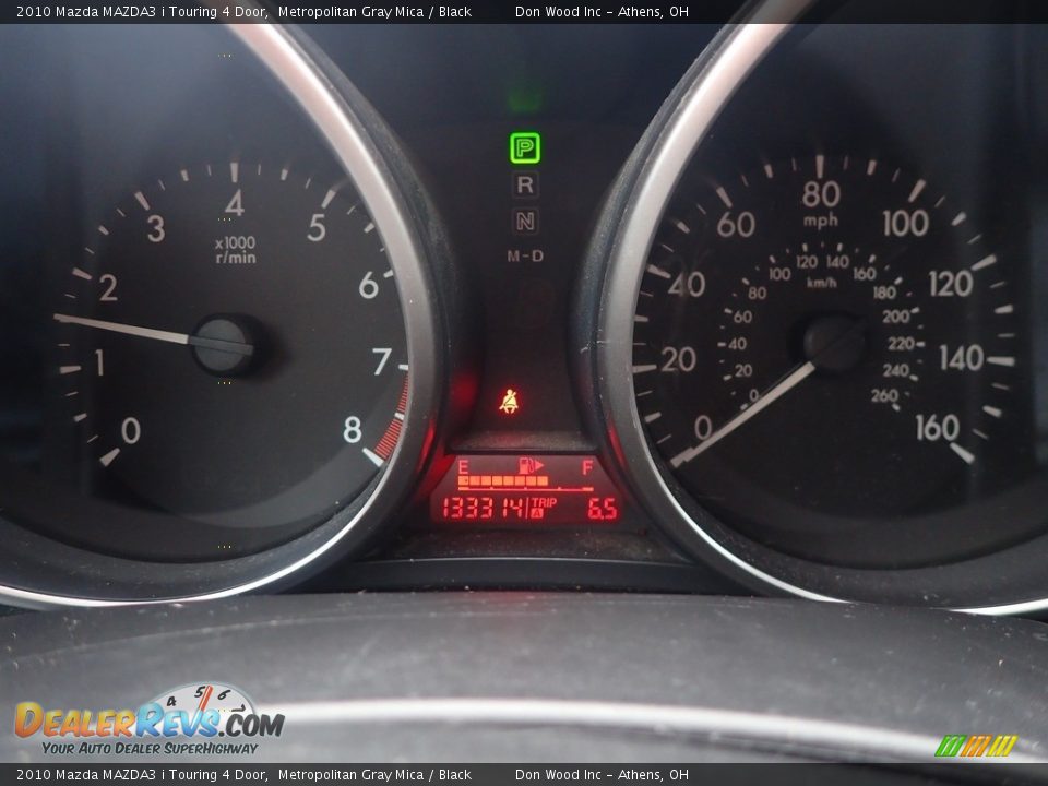 2010 Mazda MAZDA3 i Touring 4 Door Metropolitan Gray Mica / Black Photo #24