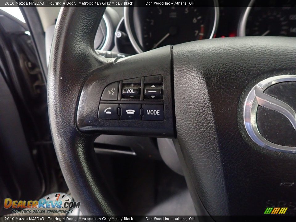 2010 Mazda MAZDA3 i Touring 4 Door Metropolitan Gray Mica / Black Photo #25