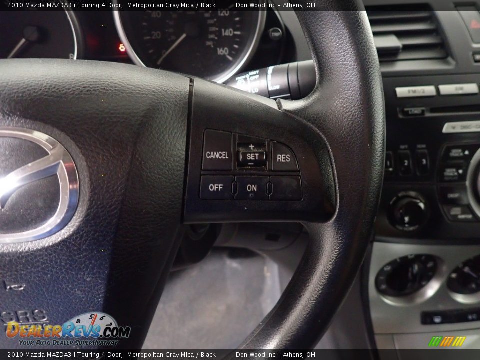 2010 Mazda MAZDA3 i Touring 4 Door Metropolitan Gray Mica / Black Photo #26