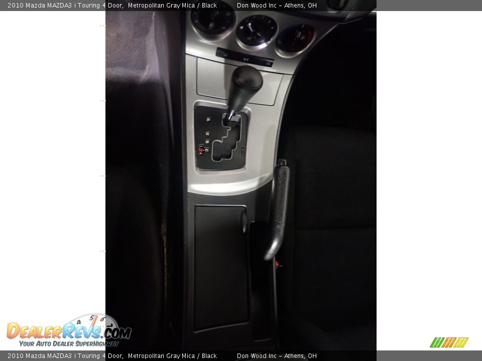 2010 Mazda MAZDA3 i Touring 4 Door Metropolitan Gray Mica / Black Photo #27