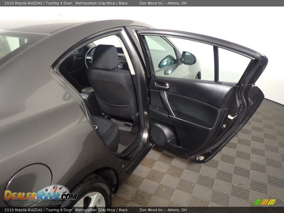 2010 Mazda MAZDA3 i Touring 4 Door Metropolitan Gray Mica / Black Photo #31
