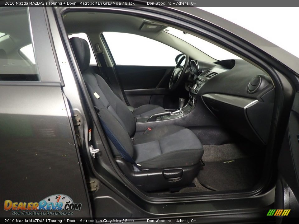 2010 Mazda MAZDA3 i Touring 4 Door Metropolitan Gray Mica / Black Photo #34