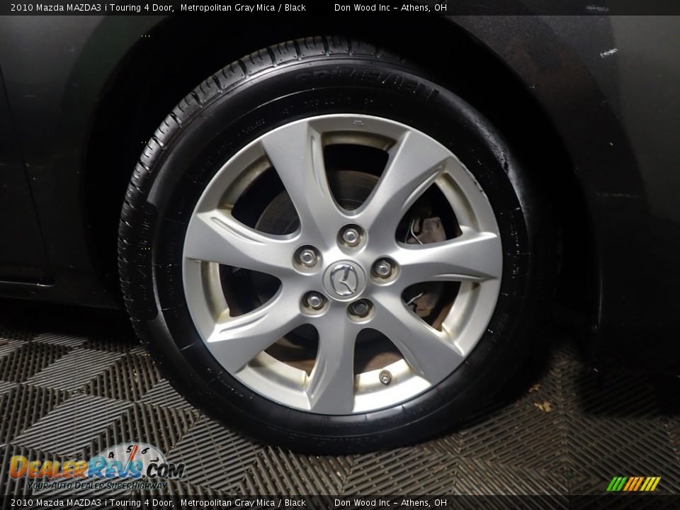 2010 Mazda MAZDA3 i Touring 4 Door Metropolitan Gray Mica / Black Photo #36