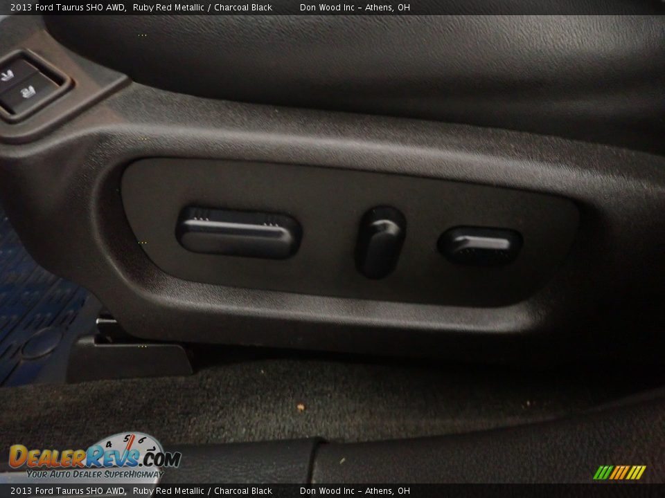 2013 Ford Taurus SHO AWD Ruby Red Metallic / Charcoal Black Photo #25