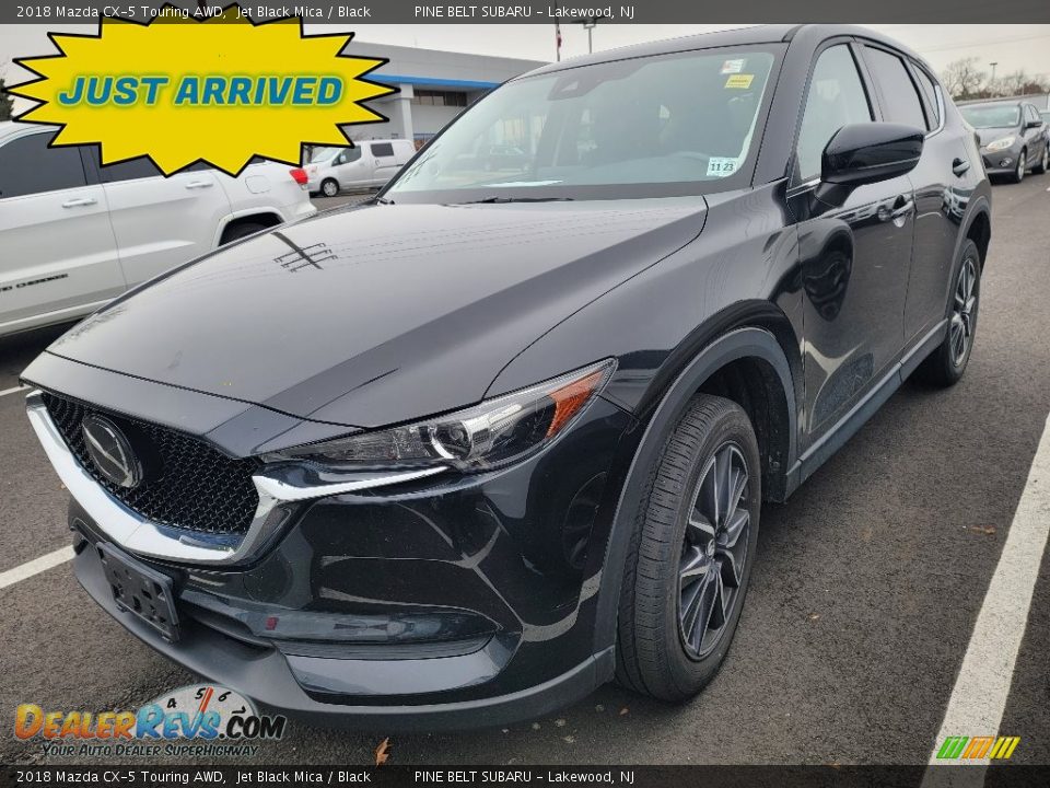 2018 Mazda CX-5 Touring AWD Jet Black Mica / Black Photo #1