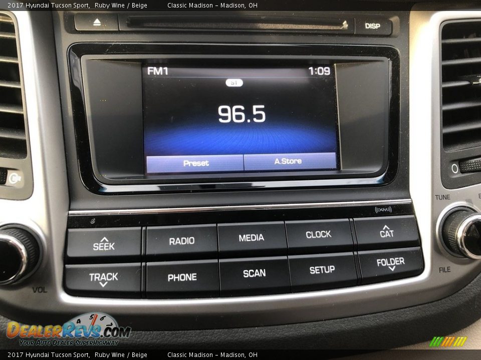 2017 Hyundai Tucson Sport Ruby Wine / Beige Photo #8