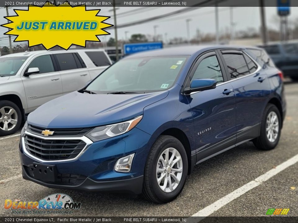 2021 Chevrolet Equinox LT Pacific Blue Metallic / Jet Black Photo #1