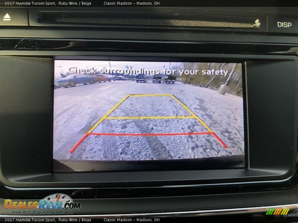 2017 Hyundai Tucson Sport Ruby Wine / Beige Photo #9