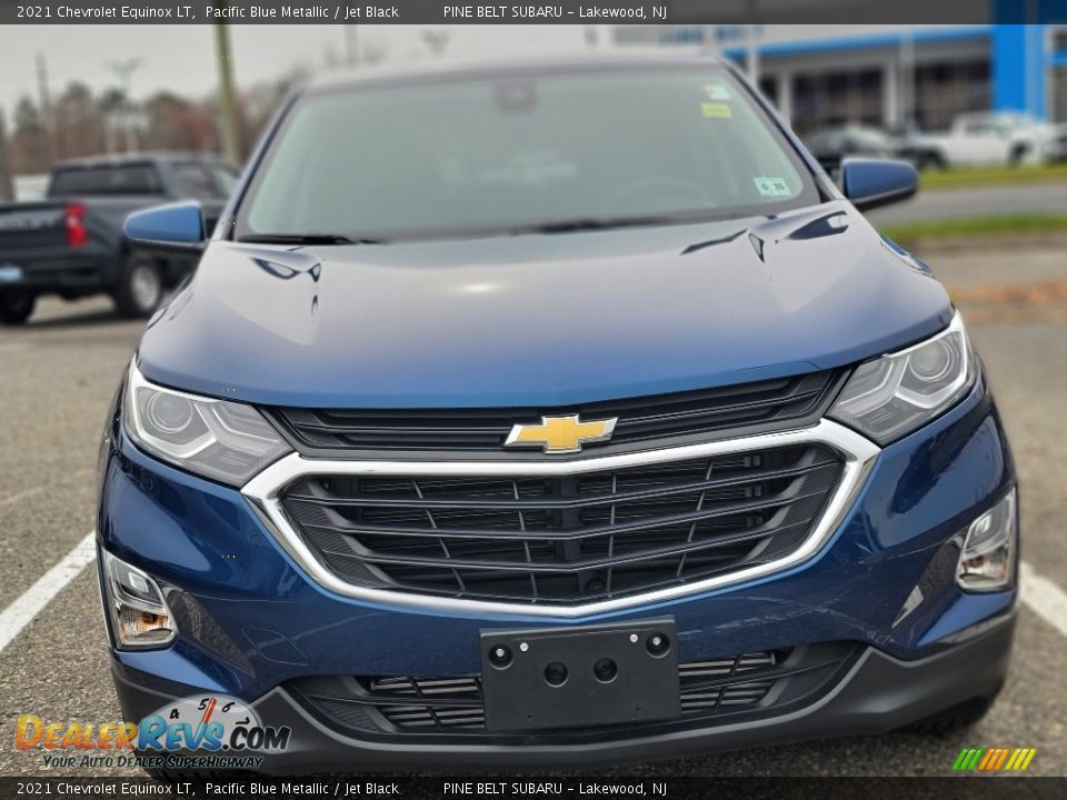 2021 Chevrolet Equinox LT Pacific Blue Metallic / Jet Black Photo #2