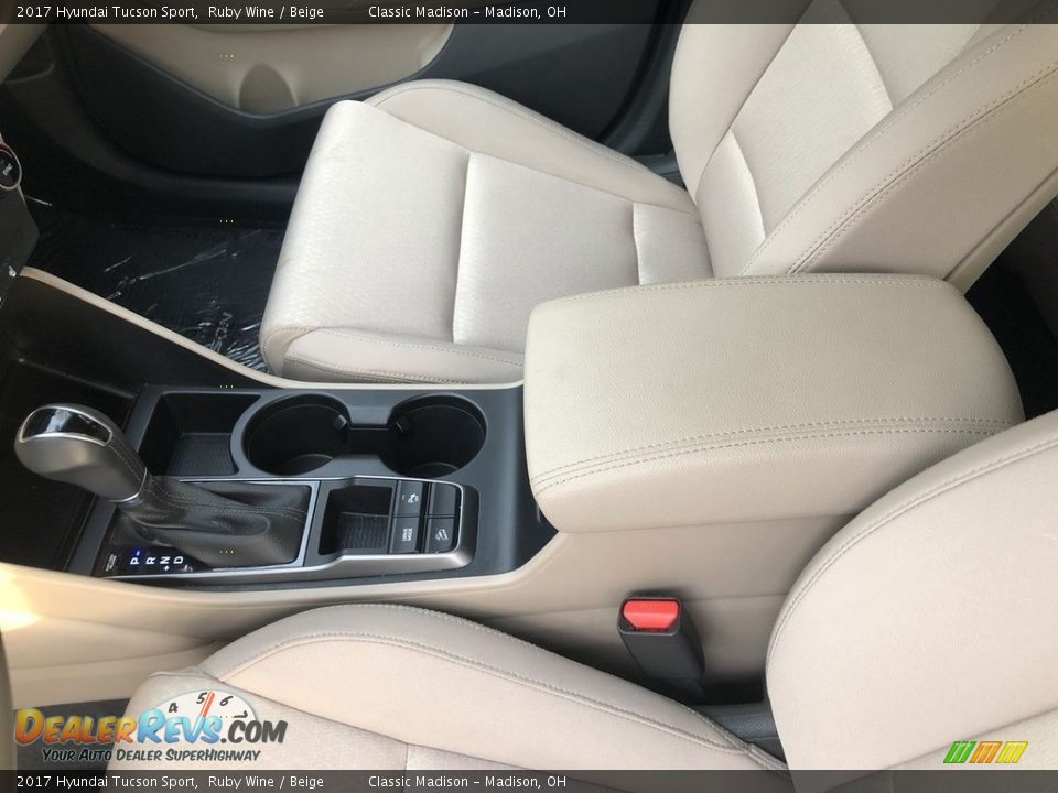 2017 Hyundai Tucson Sport Ruby Wine / Beige Photo #12