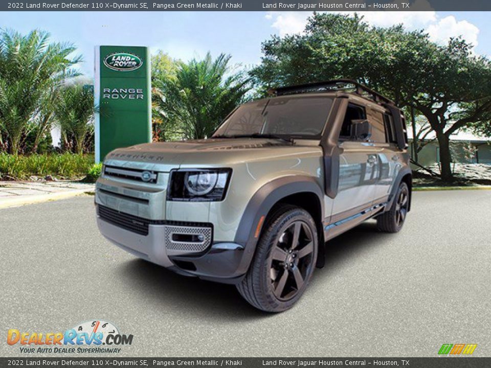 2022 Land Rover Defender 110 X-Dynamic SE Pangea Green Metallic / Khaki Photo #1