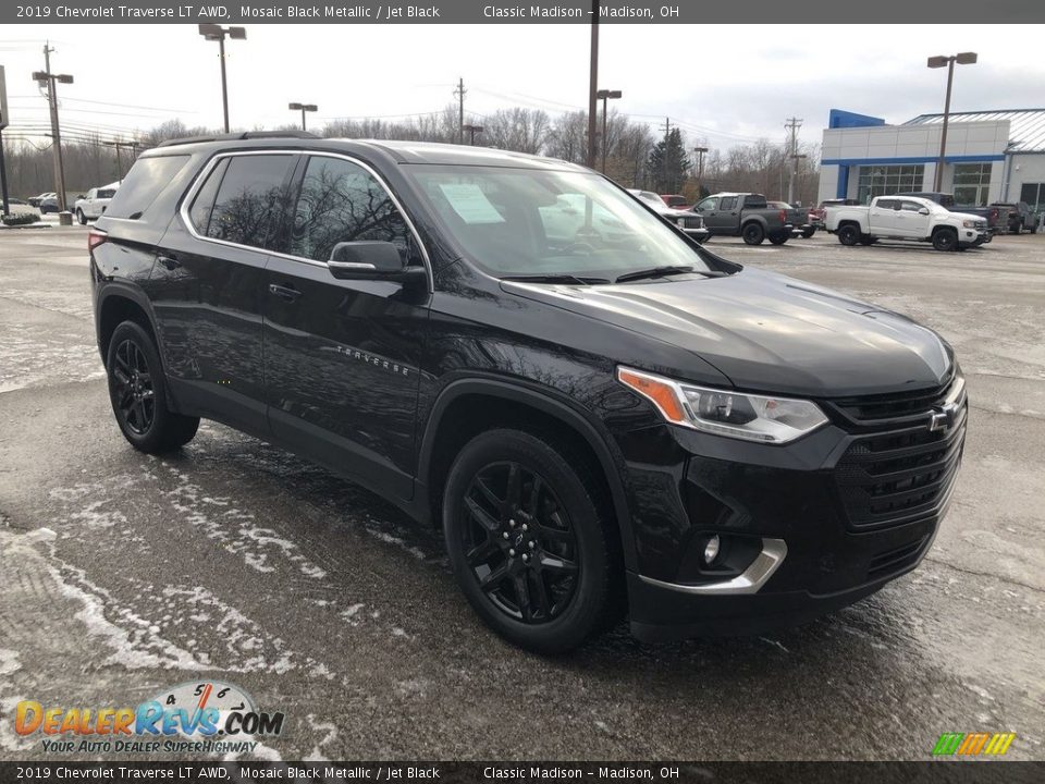 2019 Chevrolet Traverse LT AWD Mosaic Black Metallic / Jet Black Photo #5