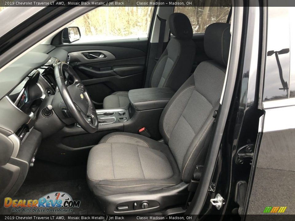 2019 Chevrolet Traverse LT AWD Mosaic Black Metallic / Jet Black Photo #7