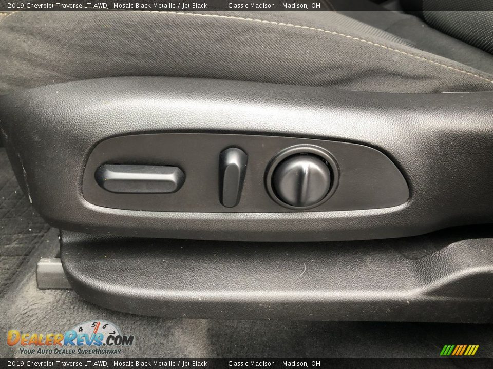 2019 Chevrolet Traverse LT AWD Mosaic Black Metallic / Jet Black Photo #8