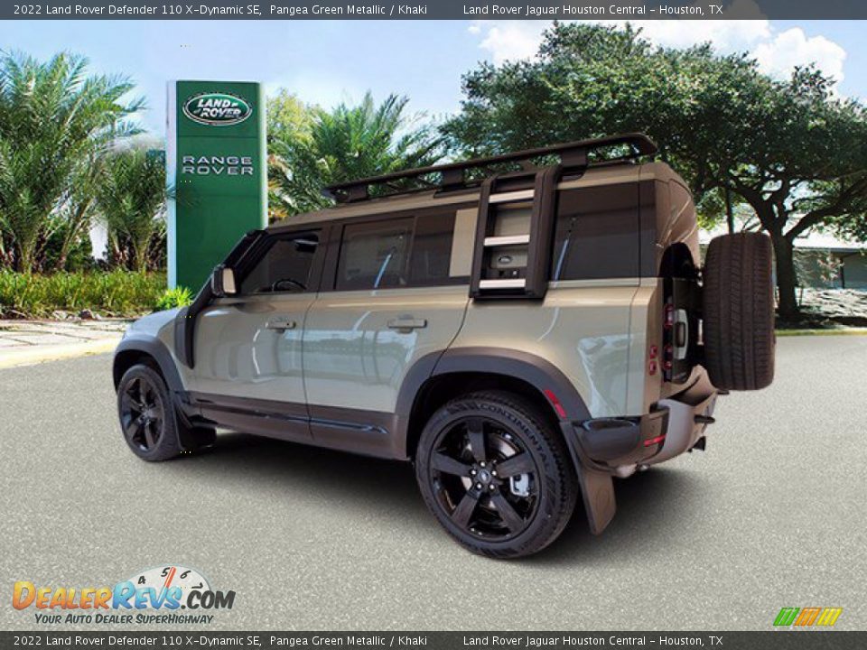 2022 Land Rover Defender 110 X-Dynamic SE Pangea Green Metallic / Khaki Photo #6