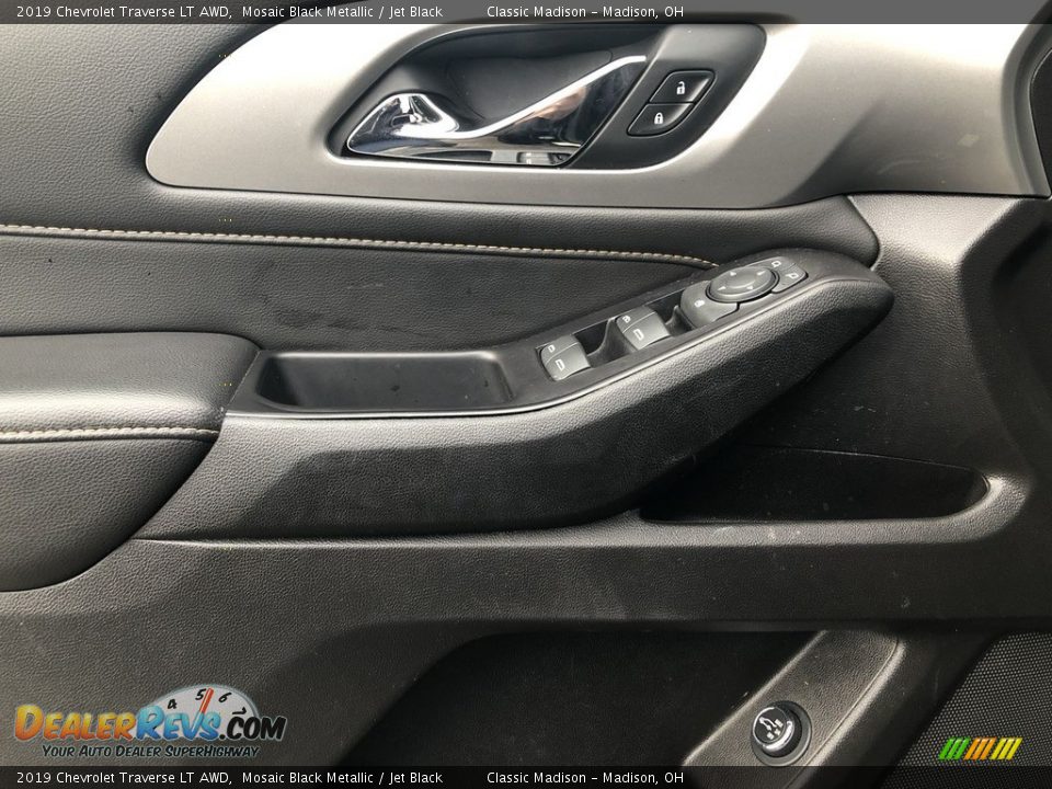 2019 Chevrolet Traverse LT AWD Mosaic Black Metallic / Jet Black Photo #9