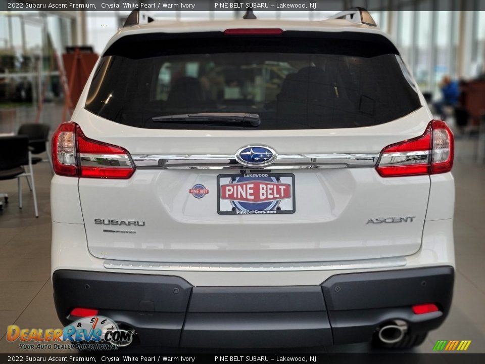 2022 Subaru Ascent Premium Crystal White Pearl / Warm Ivory Photo #7