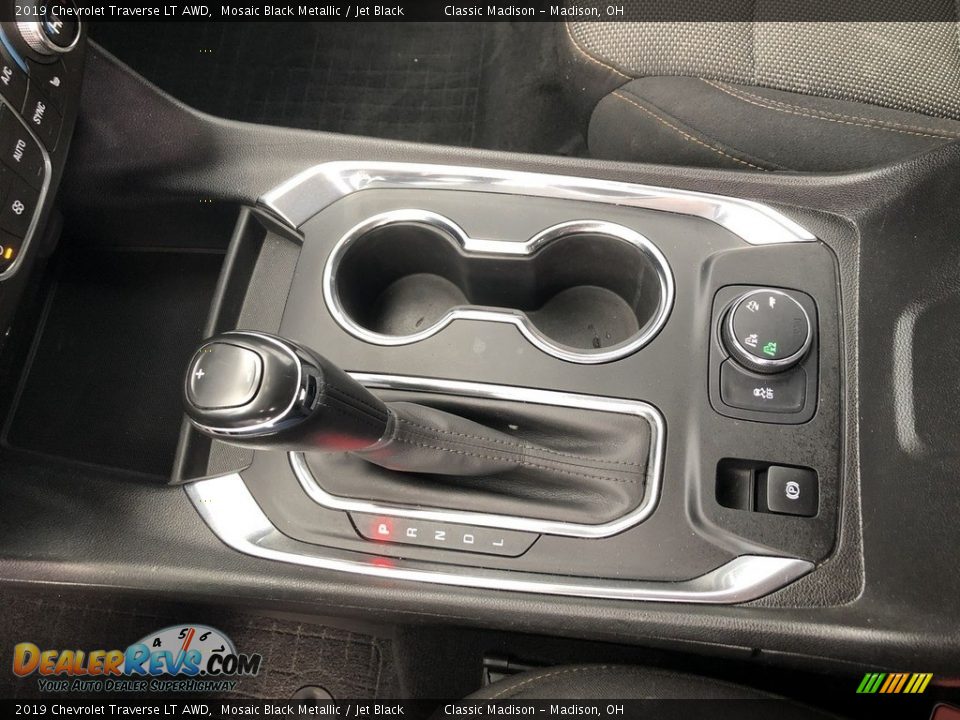 2019 Chevrolet Traverse LT AWD Mosaic Black Metallic / Jet Black Photo #15