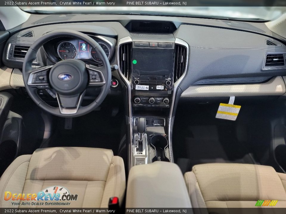 Warm Ivory Interior - 2022 Subaru Ascent Premium Photo #10