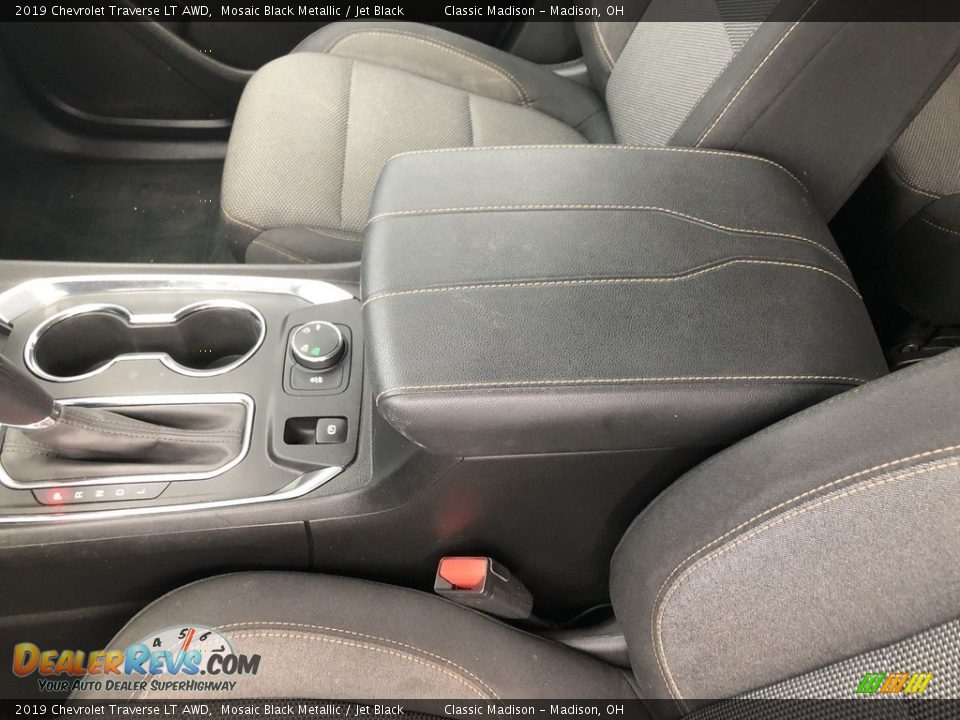 2019 Chevrolet Traverse LT AWD Mosaic Black Metallic / Jet Black Photo #16