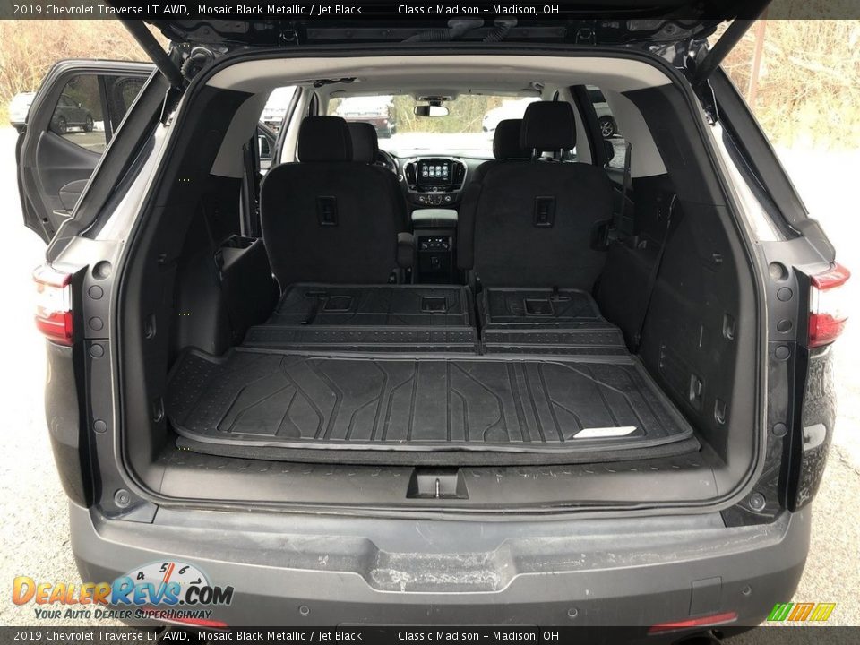 2019 Chevrolet Traverse LT AWD Mosaic Black Metallic / Jet Black Photo #19