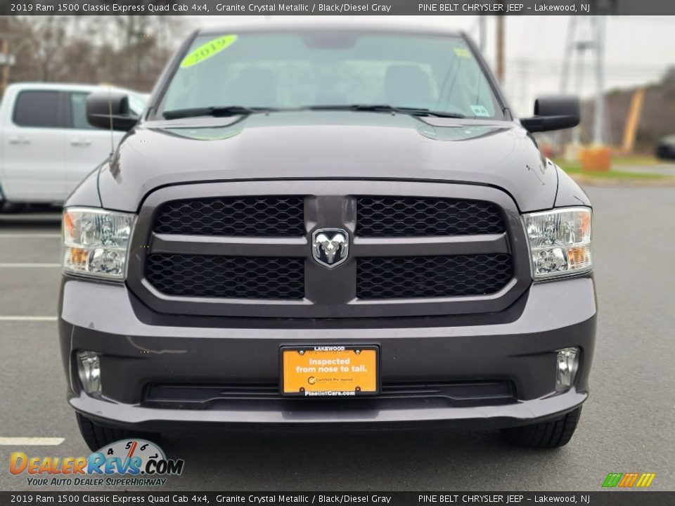 2019 Ram 1500 Classic Express Quad Cab 4x4 Granite Crystal Metallic / Black/Diesel Gray Photo #21