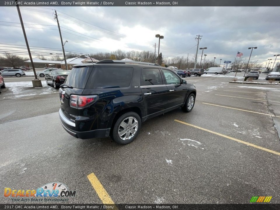 2017 GMC Acadia Limited AWD Ebony Twilight Metallic / Ebony Photo #3