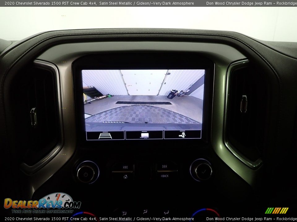 2020 Chevrolet Silverado 1500 RST Crew Cab 4x4 Satin Steel Metallic / Gideon/­Very Dark Atmosphere Photo #2