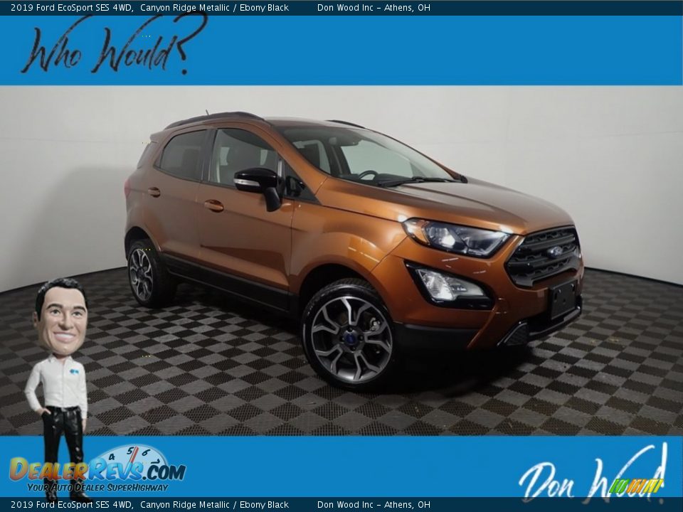 2019 Ford EcoSport SES 4WD Canyon Ridge Metallic / Ebony Black Photo #1