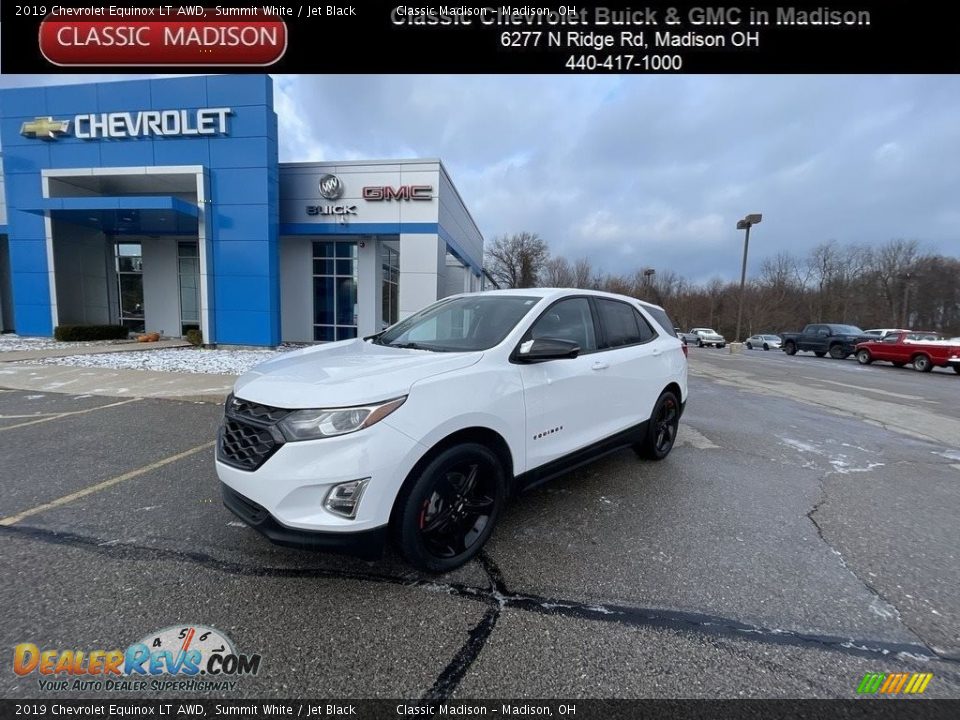 2019 Chevrolet Equinox LT AWD Summit White / Jet Black Photo #1