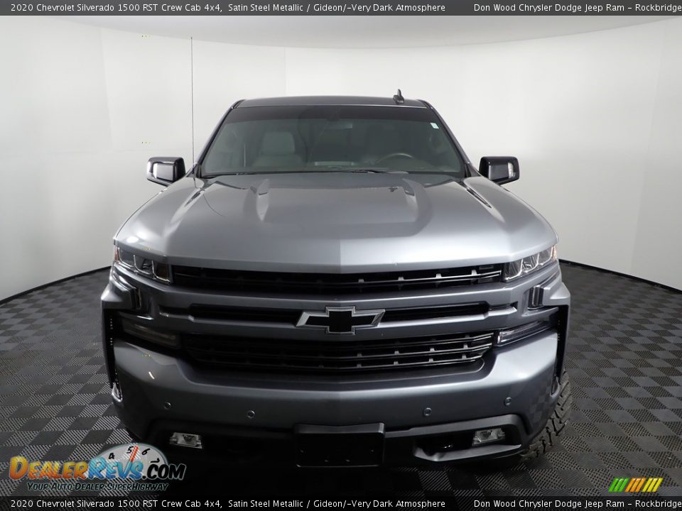 2020 Chevrolet Silverado 1500 RST Crew Cab 4x4 Satin Steel Metallic / Gideon/­Very Dark Atmosphere Photo #7
