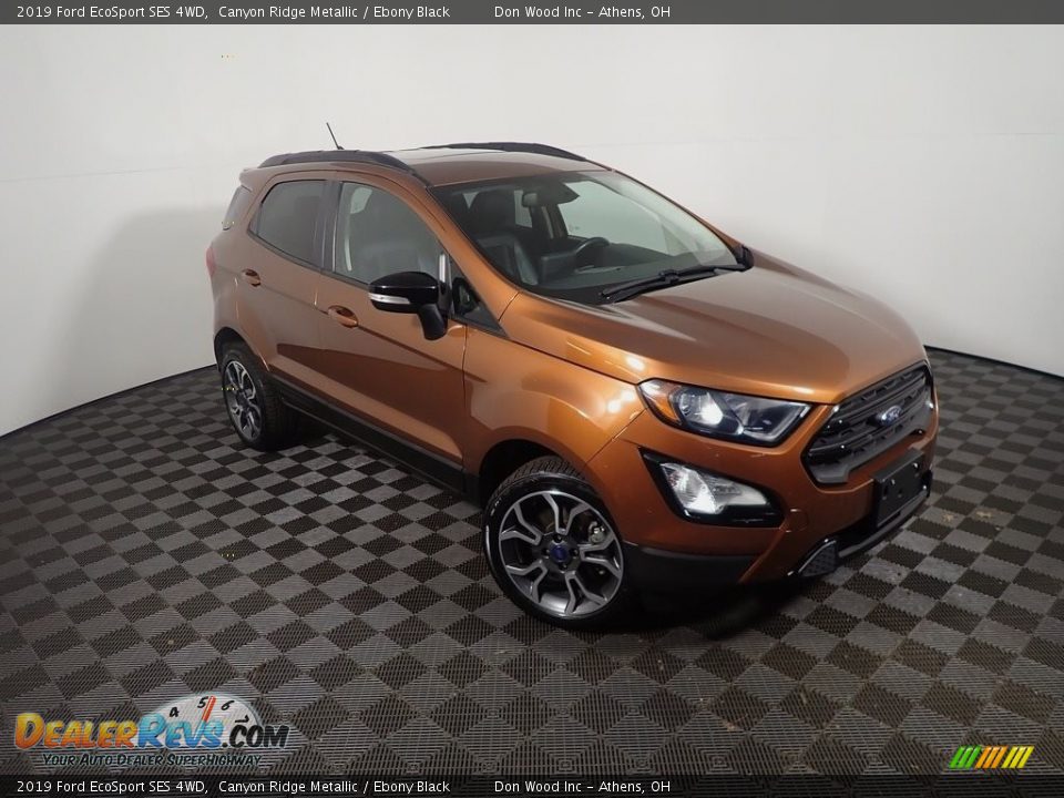 2019 Ford EcoSport SES 4WD Canyon Ridge Metallic / Ebony Black Photo #6