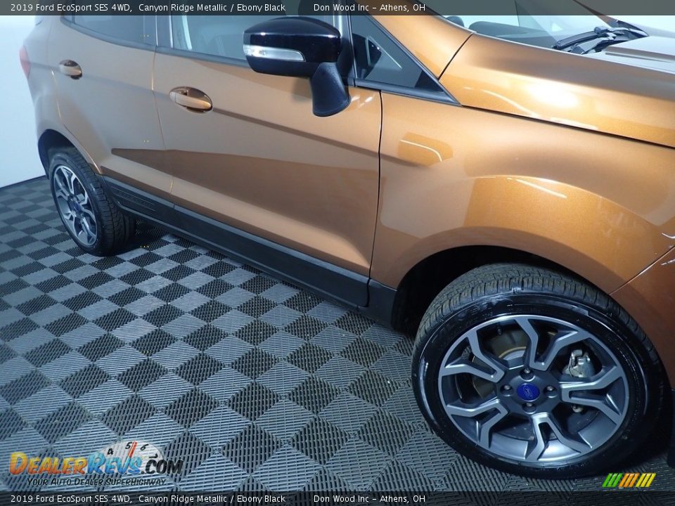 2019 Ford EcoSport SES 4WD Canyon Ridge Metallic / Ebony Black Photo #7