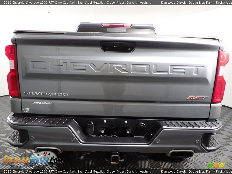 2020 Chevrolet Silverado 1500 RST Crew Cab 4x4 Satin Steel Metallic / Gideon/­Very Dark Atmosphere Photo #13