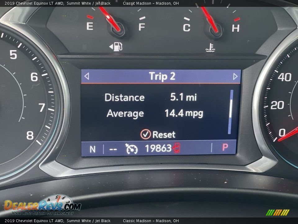 2019 Chevrolet Equinox LT AWD Summit White / Jet Black Photo #11